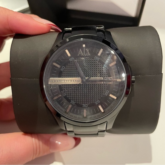Armani Exchange AX Men's AX2104 Stainless Steel Quartz Dress Watch with Box - Picture 2 of 10